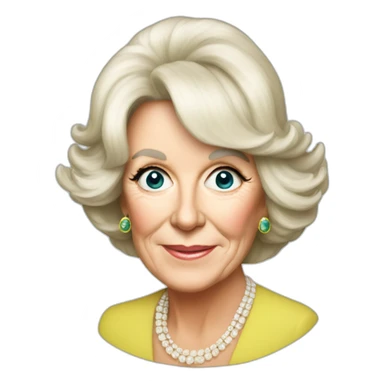 Camilla parker bowles sticker
