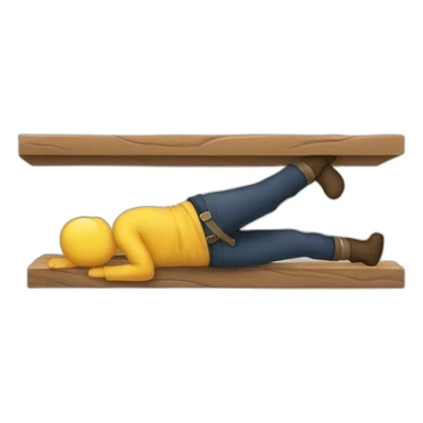 inclinedplank sticker