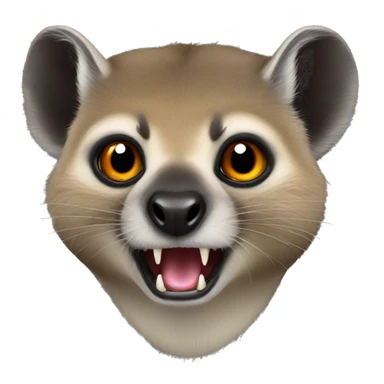 Vampire hyrax  sticker