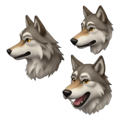 wolves sticker