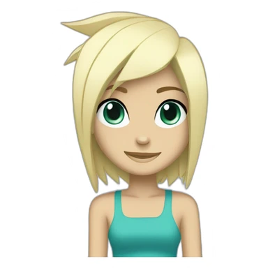 jenny wakeman teenage robot sticker