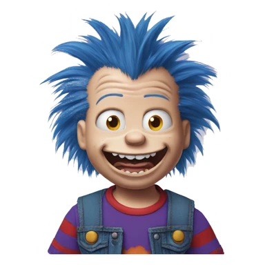 Rugrats chucky sticker
