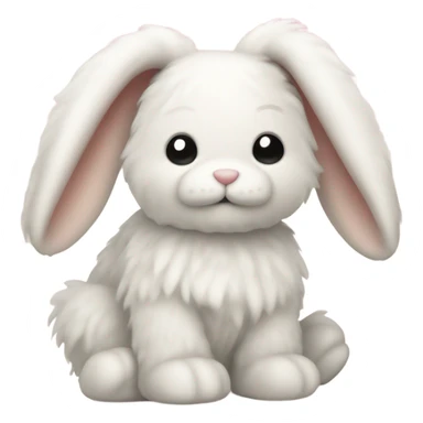 A jellycat bunny sticker