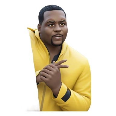 yellow raincoat boy meme sticker