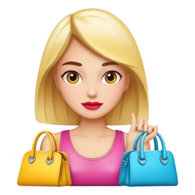 emoji of fashion magazine  sticker