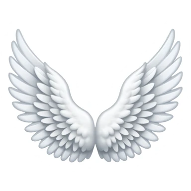 Angel wing, cozy sticker