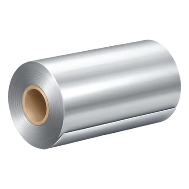 silver foil thin long roll sticker