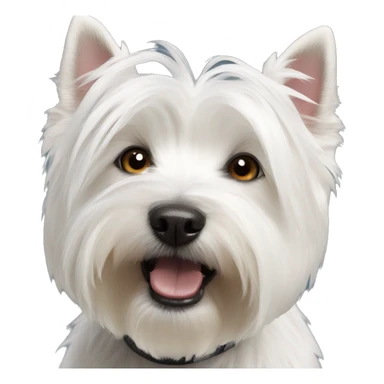 West highland white terrier  sticker