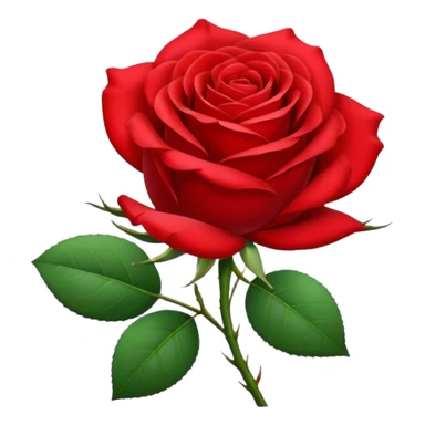 Rose sticker