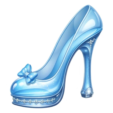 cinderella heel sticker