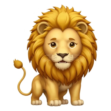 Lion sticker