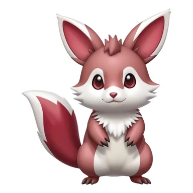 Shiny Furret-Minccino-Zangoose-Hybrid (Full body) sticker