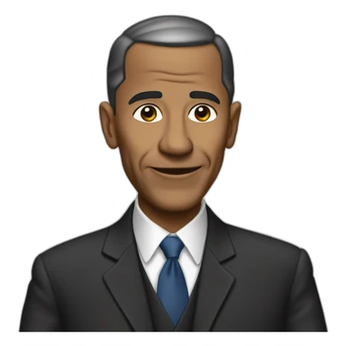 barak oubama sticker