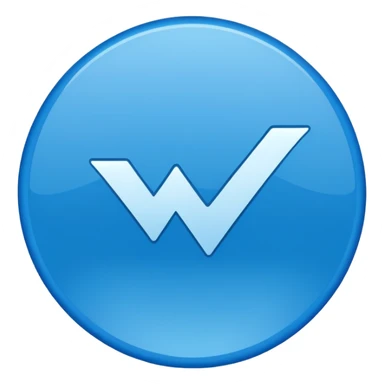 Verified check mark In blue circle sticker