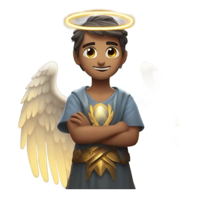 Ángel y demonio juntos sticker