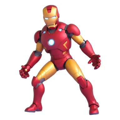 Iron Man superhero sticker