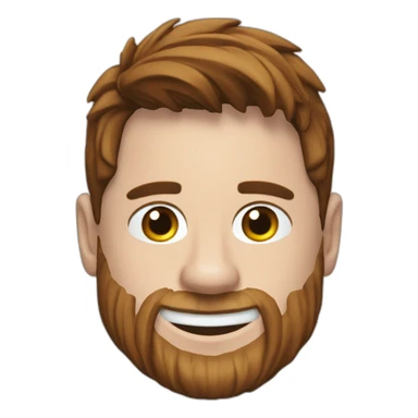 leo messi con duki sticker