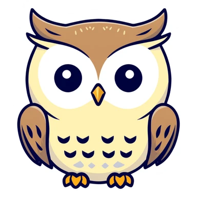 Owl Emoji sticker