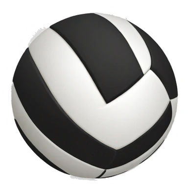 Volleyball ball sticker
