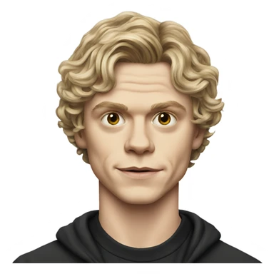 Evan peters actor  sticker