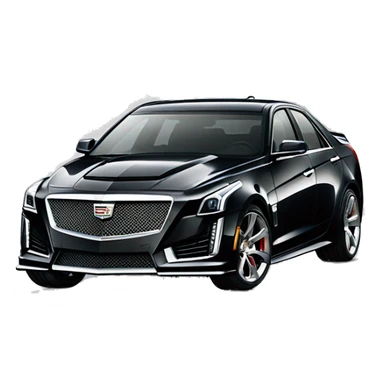 Cadillac CTS V car sticker