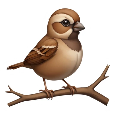 Sparrow sticker