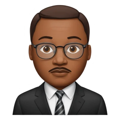 Martin Luther King JR. Died sticker