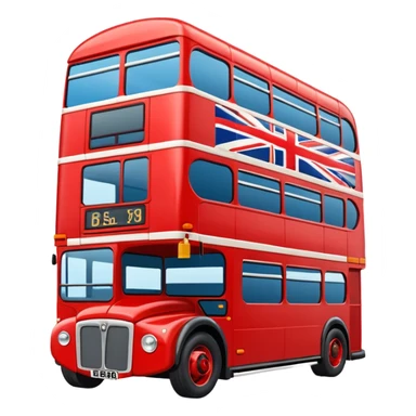 UK emoji- maybe add flag in front of the bus sticker
