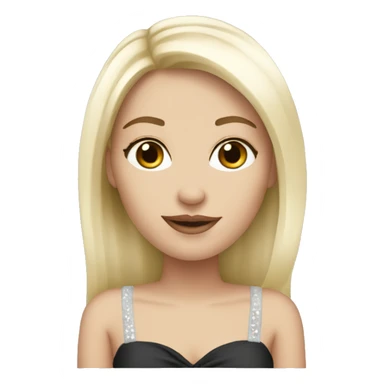 coquette white girl sticker