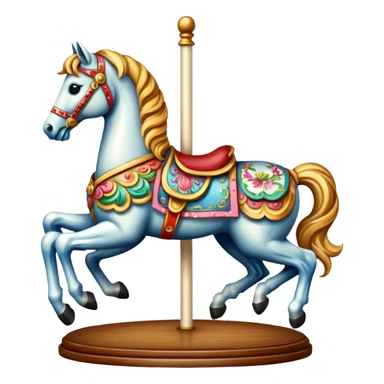 Carousel horse
 sticker