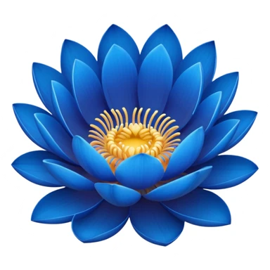 Blue lotus  sticker