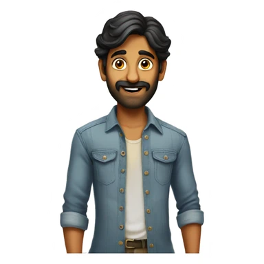 Raju is son of  karthik sticker