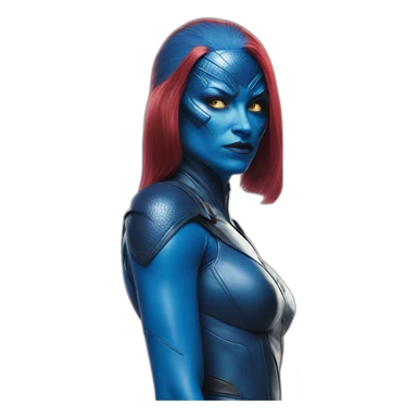 mystique xmen sticker