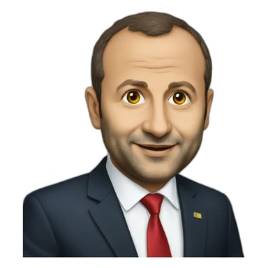 Gebran Bassil the lebanese politician  sticker