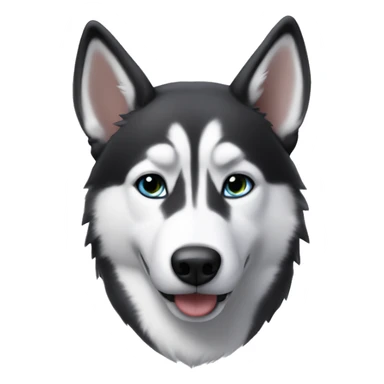 Huskys with a slight sticker