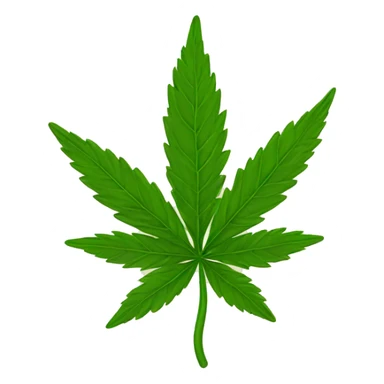 Weed joint sticker