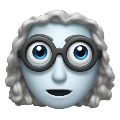 a database with eyes sticker