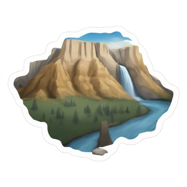 Yellowstone sticker