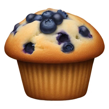 Blueberry muffin sticker