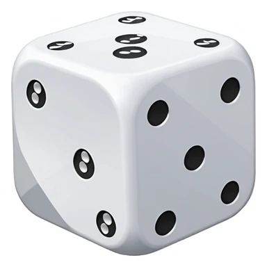 1 20 sided dice sticker