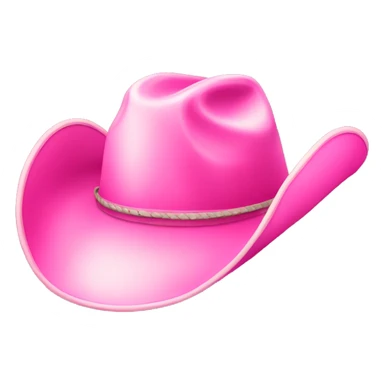 Pink cowgirl hat  sticker