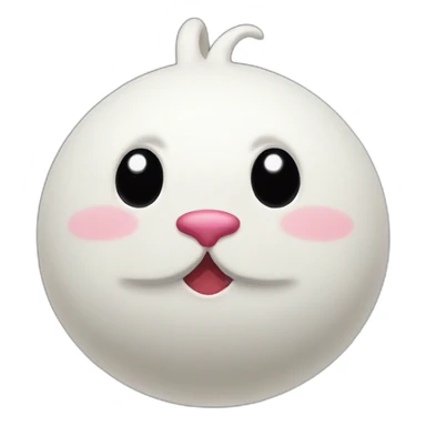 moogle head sticker