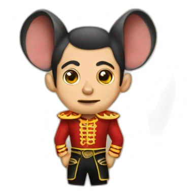 Bullfighter big ears sticker