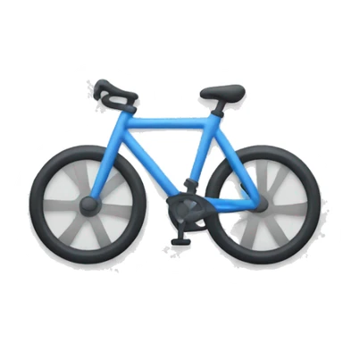 A bike pedal sticker