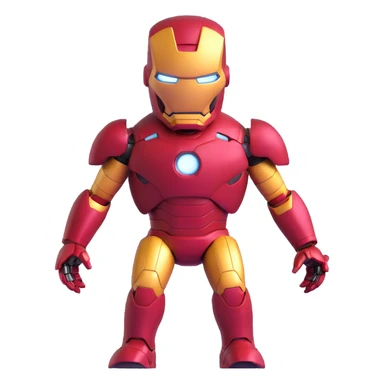 Iron Man superhero sticker