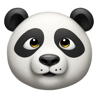 Panda don’t see don’t hear don’t speak sticker