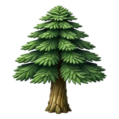 Patagonian araucaria tree sticker