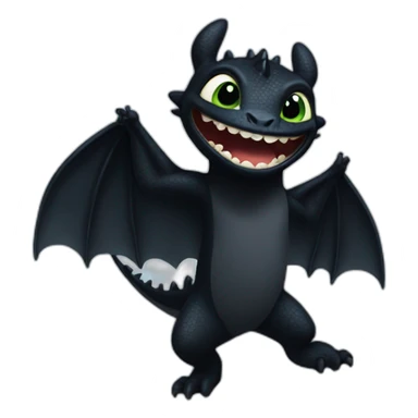 Dancing Toothless  sticker