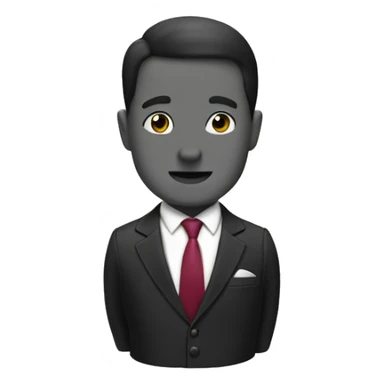 suit and tie  sticker