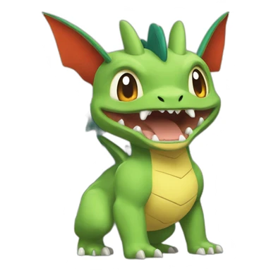 Pokemon dracofeu sticker